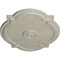 Ekena Millwork Waltz Ceiling Medallion (Canopies up to 4 1/2"), 21 1/4"W x 17 3/8"H x 1"P, Pot of Cream Crackle CM21WAPCC - alternate 5
